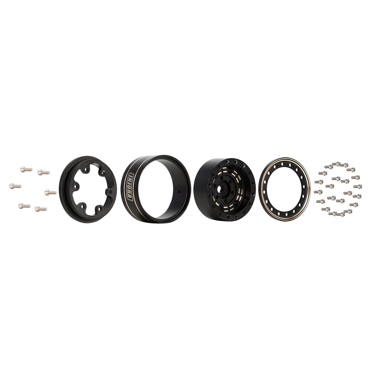 INJORA all-brass construction offers a rugged, bold look.