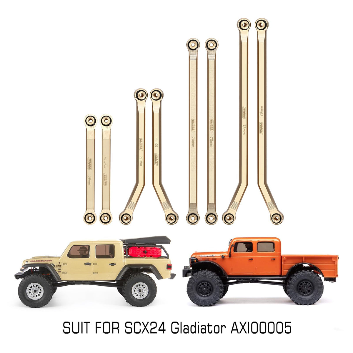 Reduces axle wrap and axle steer for smoother off-road navigation
