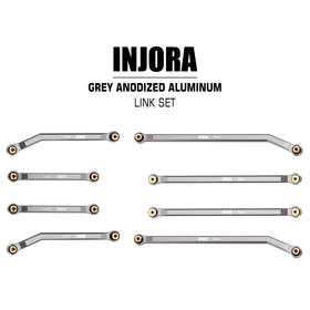 INJORA high clearance kit enhances climbing clearance on rugged terrain