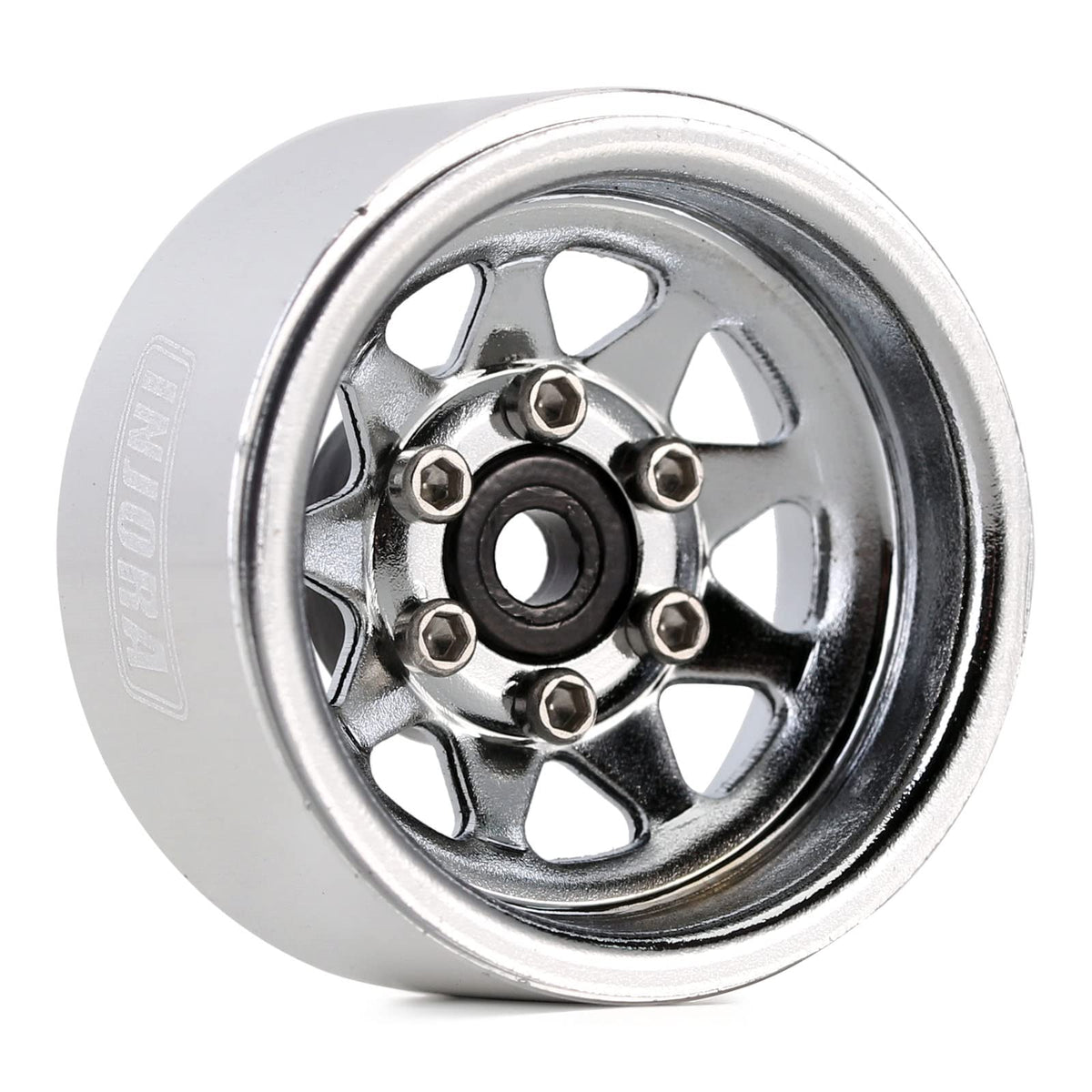 INJORA beadlock hub removable center enables easy assembly and maintenance.