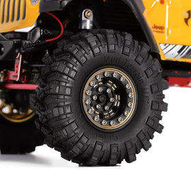 INJORA beadlock upgrade improves rim security on trails.