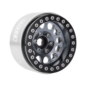 INJORA beadlock wheel for 1/10 RC crawlers, no glue needed.