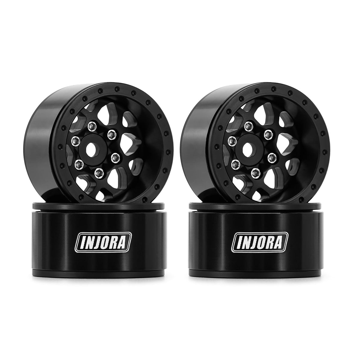 INJORA W1013 beadlock wheel with offset for rugged trail stability