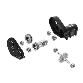 INJORA bearing-supported drivetrain reduces play and improves efficiency.