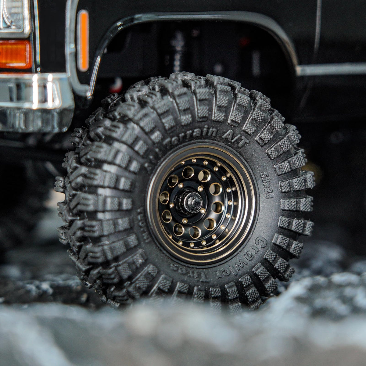Durable bias ply construction supports tough off road runs