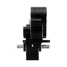 INJORA black transmission housing adds style and cooling