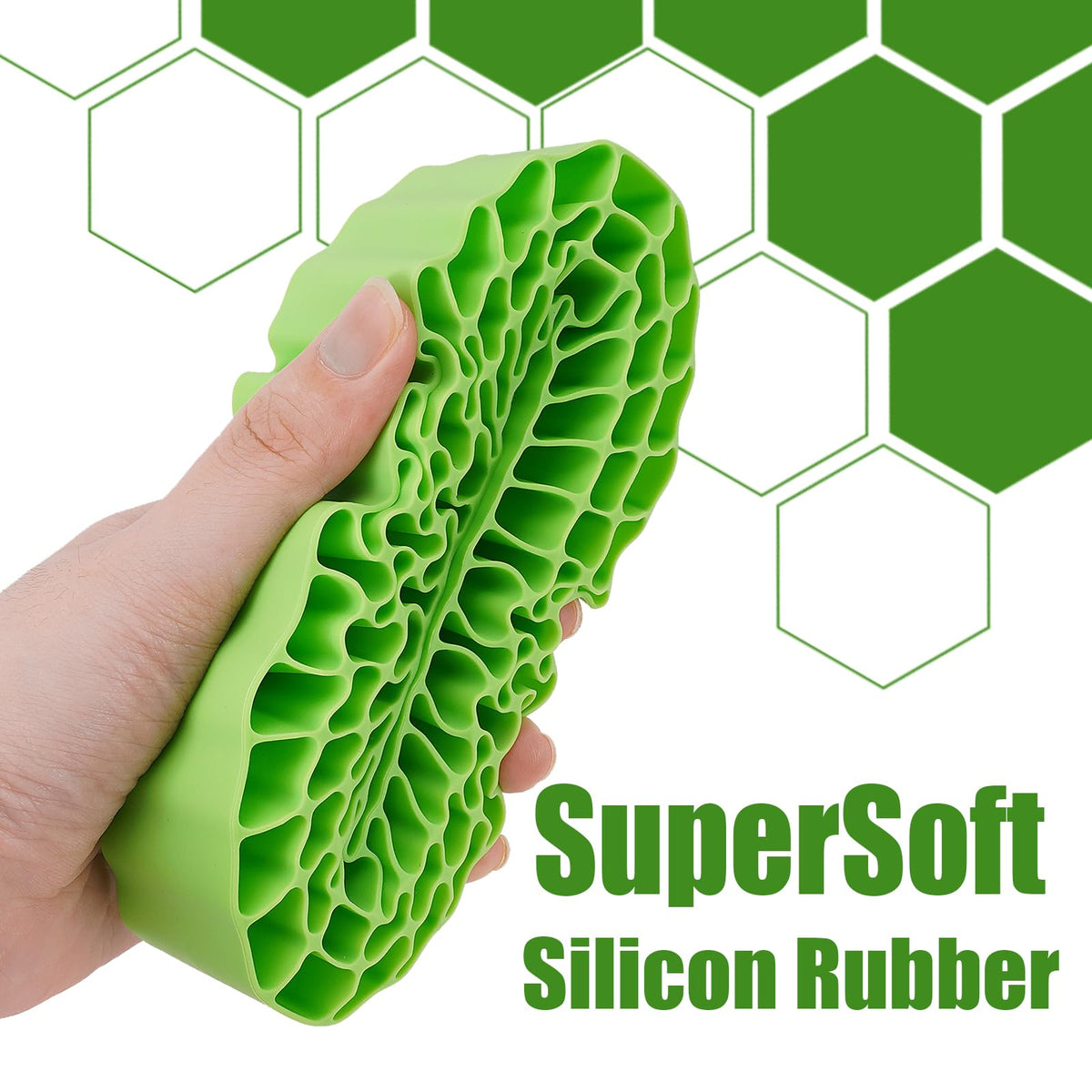 INJORA blue medium silicone tire insert provides strong sidewall support for rugged terrain.