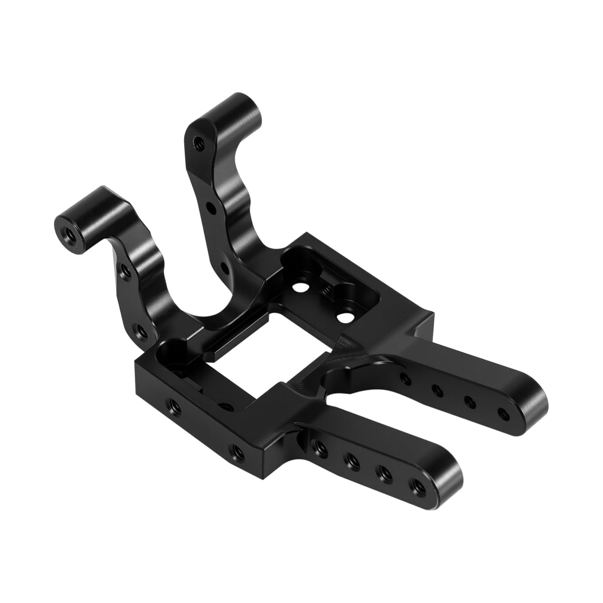 Lower center of gravity achieved with INJORA brass skid plate improves stability on climbs
