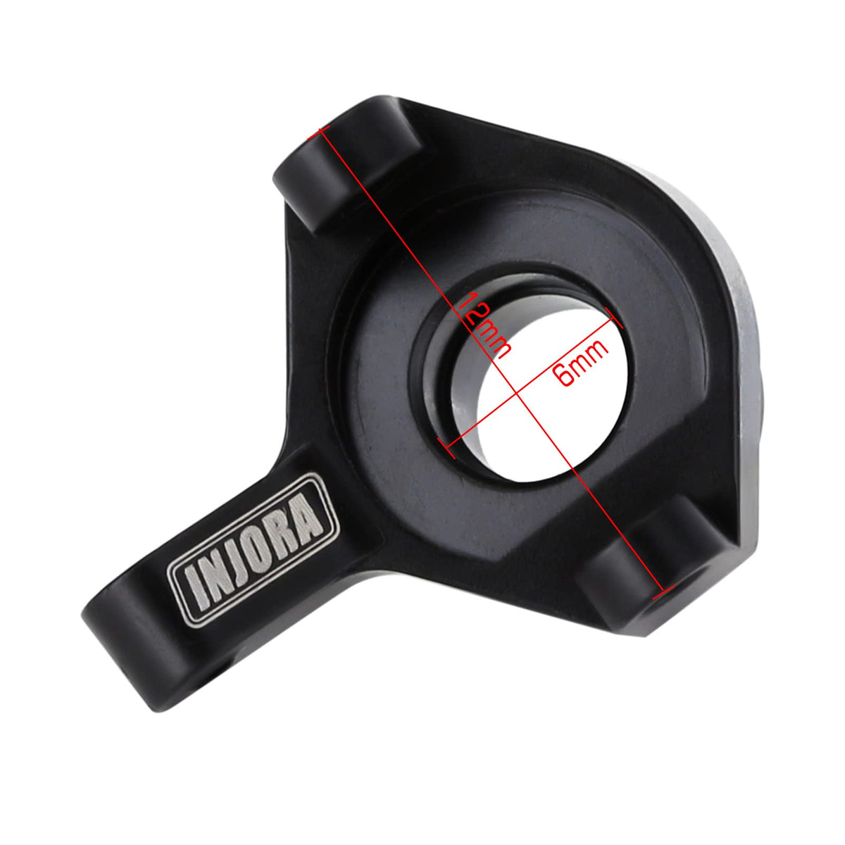 INJORA brass upgrade set for SCX24 balances weight and traction