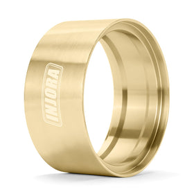 INJORA brass weight close-up emphasizes durable brass construction for RC use
