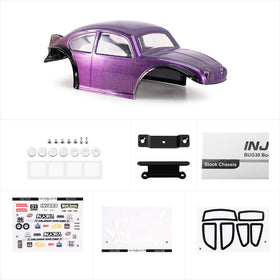 INJORA BUG30 magnetic mount secures the shell for fast changes