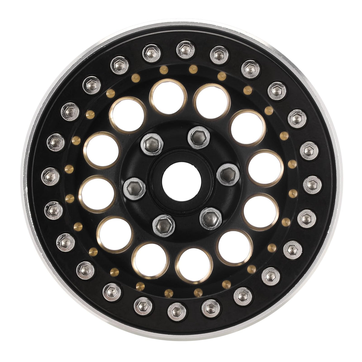 INJORA color options include black, grey, silver, and rainbow anodized finishes.