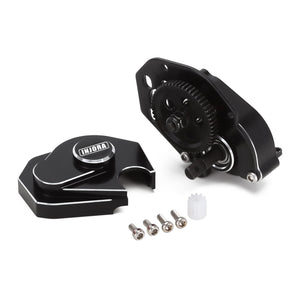 INJORA complete transmission gearbox assembly for SCX24 improves stability