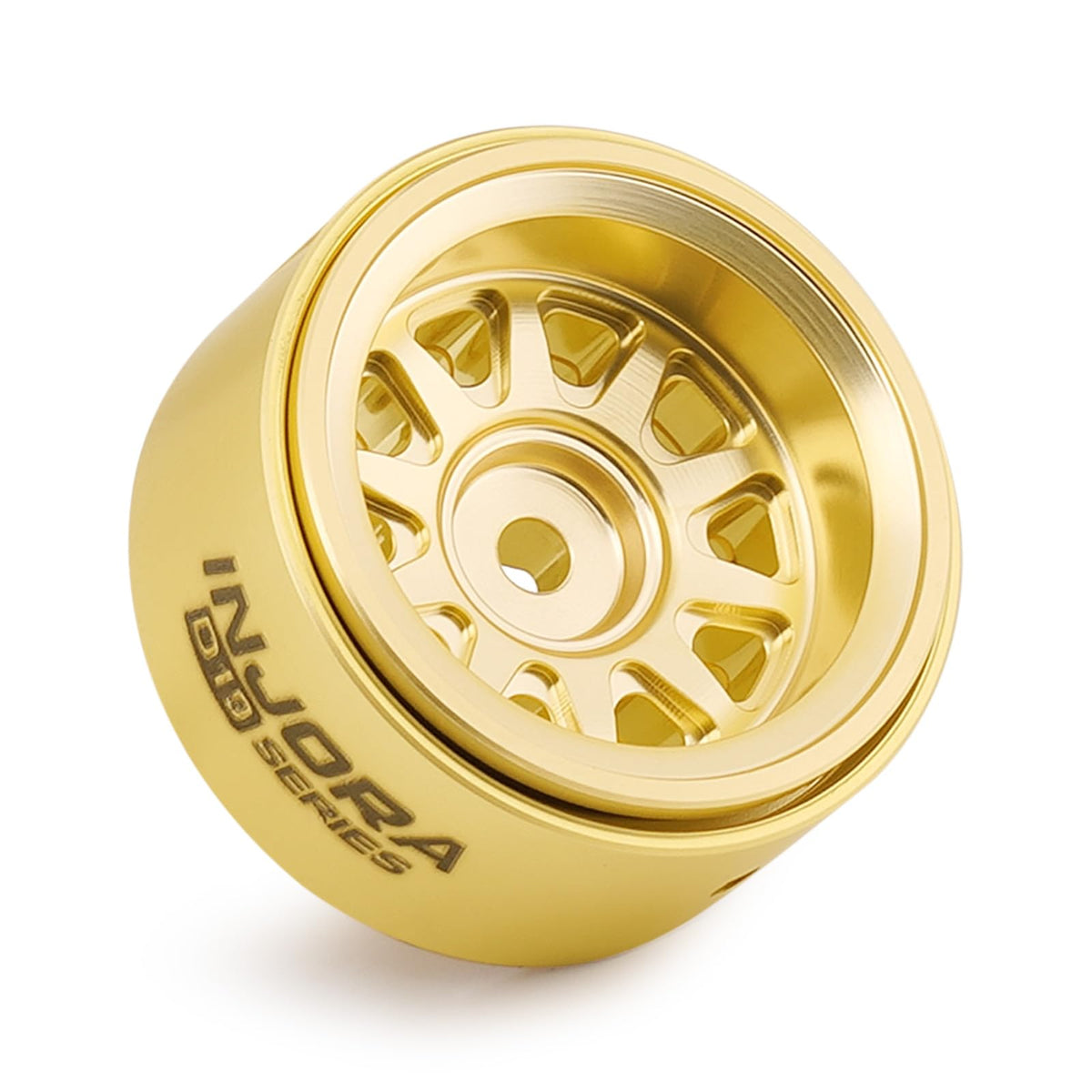 Multi-spoke design of INJORA D19 brass beadlock wheel blends style with performance