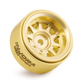 Multi-spoke design of INJORA D19 brass beadlock wheel blends style with performance