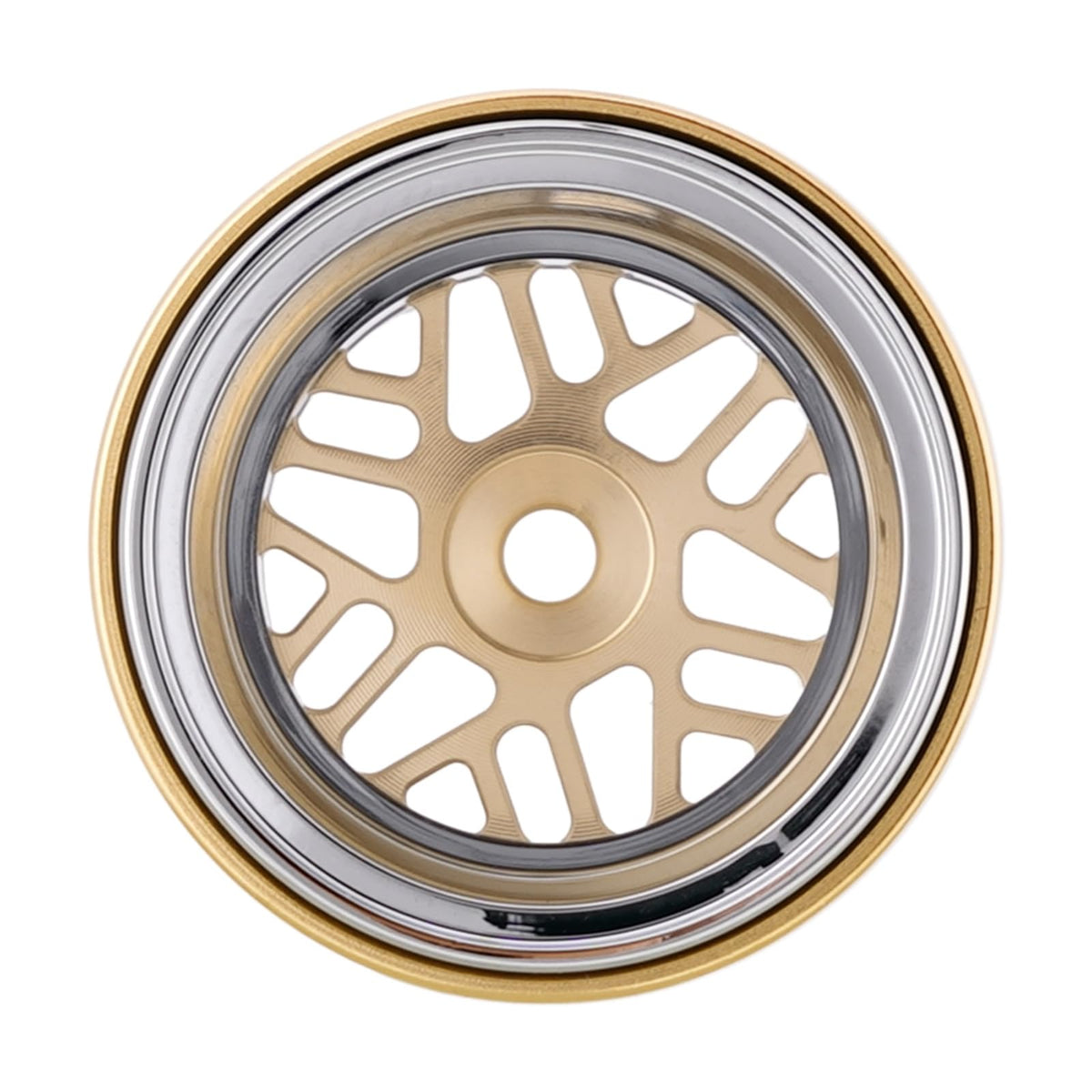 Modular replaceable wheel faces on INJORA D19 allow easy customization
