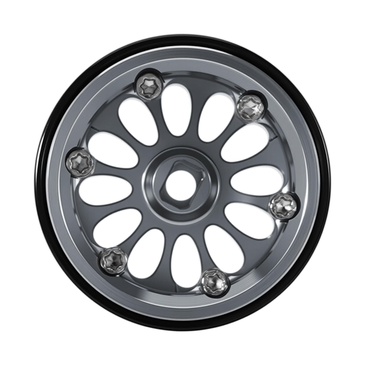 INJORA D19 Ripple titanium finish emphasizes light yet tough styling