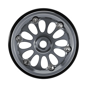 INJORA D19 Ripple titanium finish emphasizes light yet tough styling