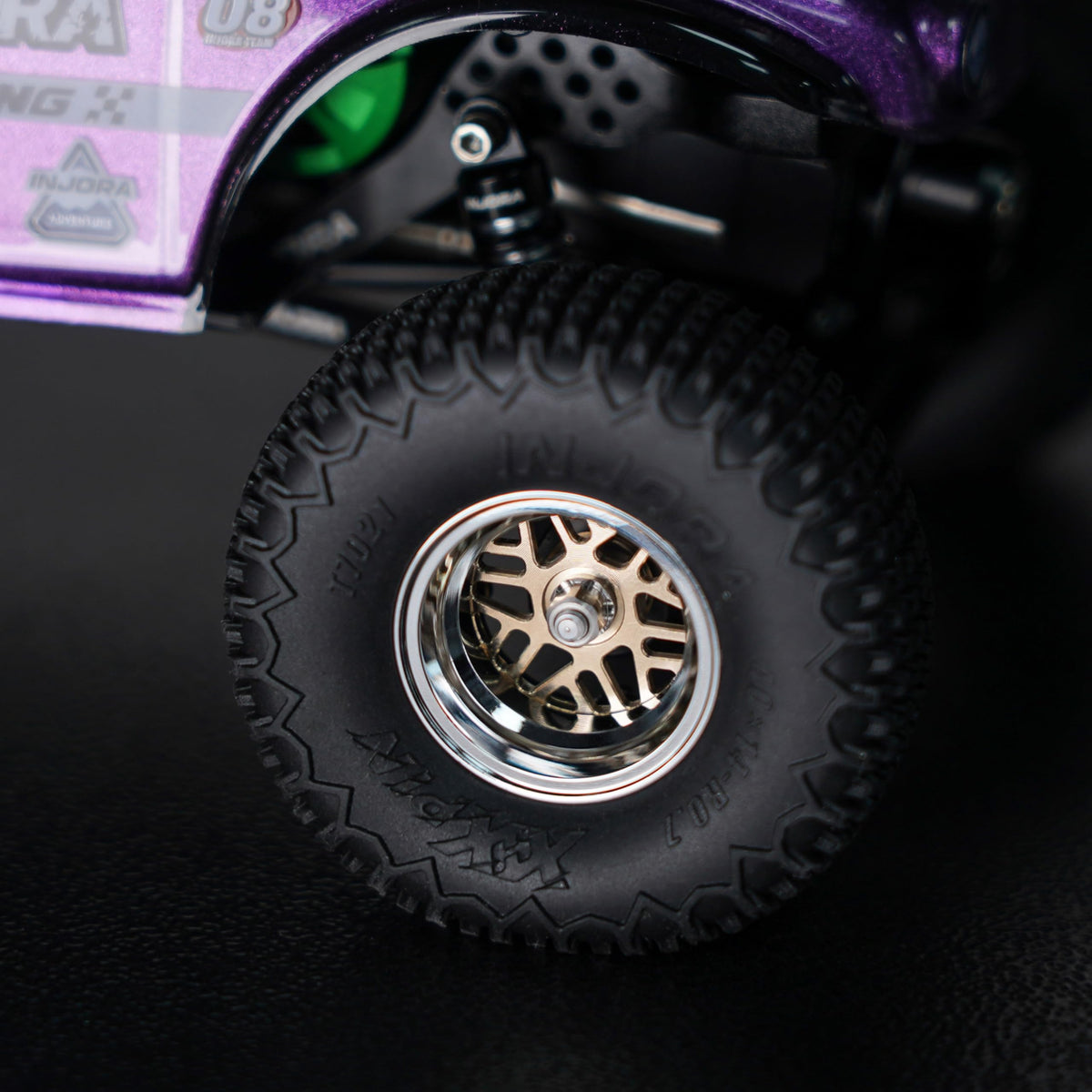 Torx screwdriver included with INJORA D19 wheels for quick setup
