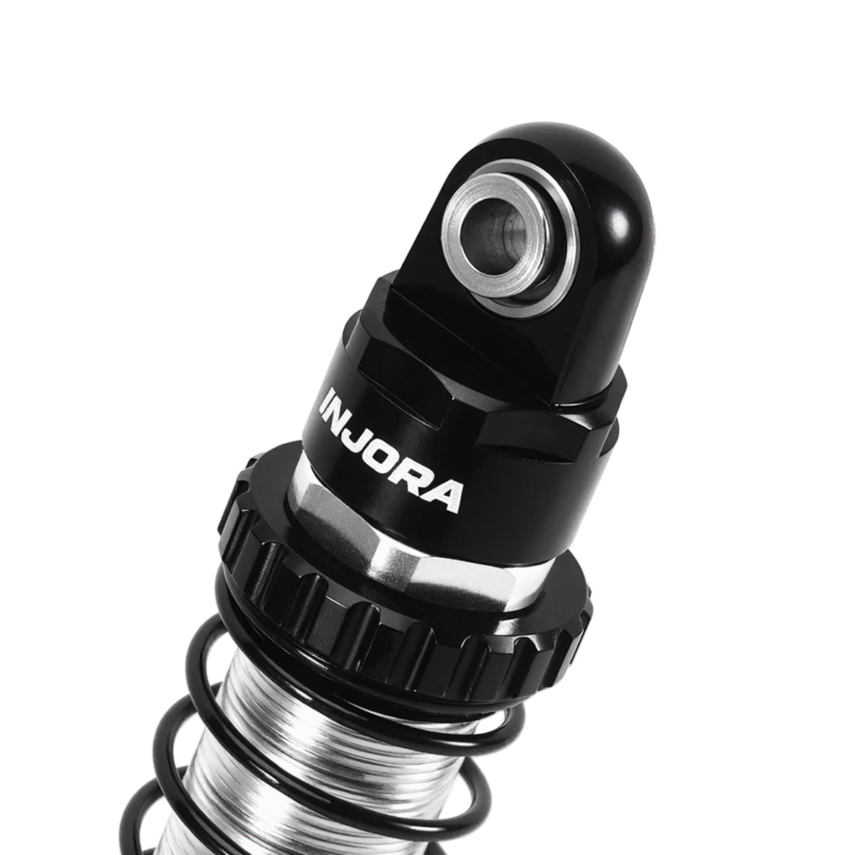 Length options chart for INJORA DRX shocks showing adjustable eye-to-eye sizes