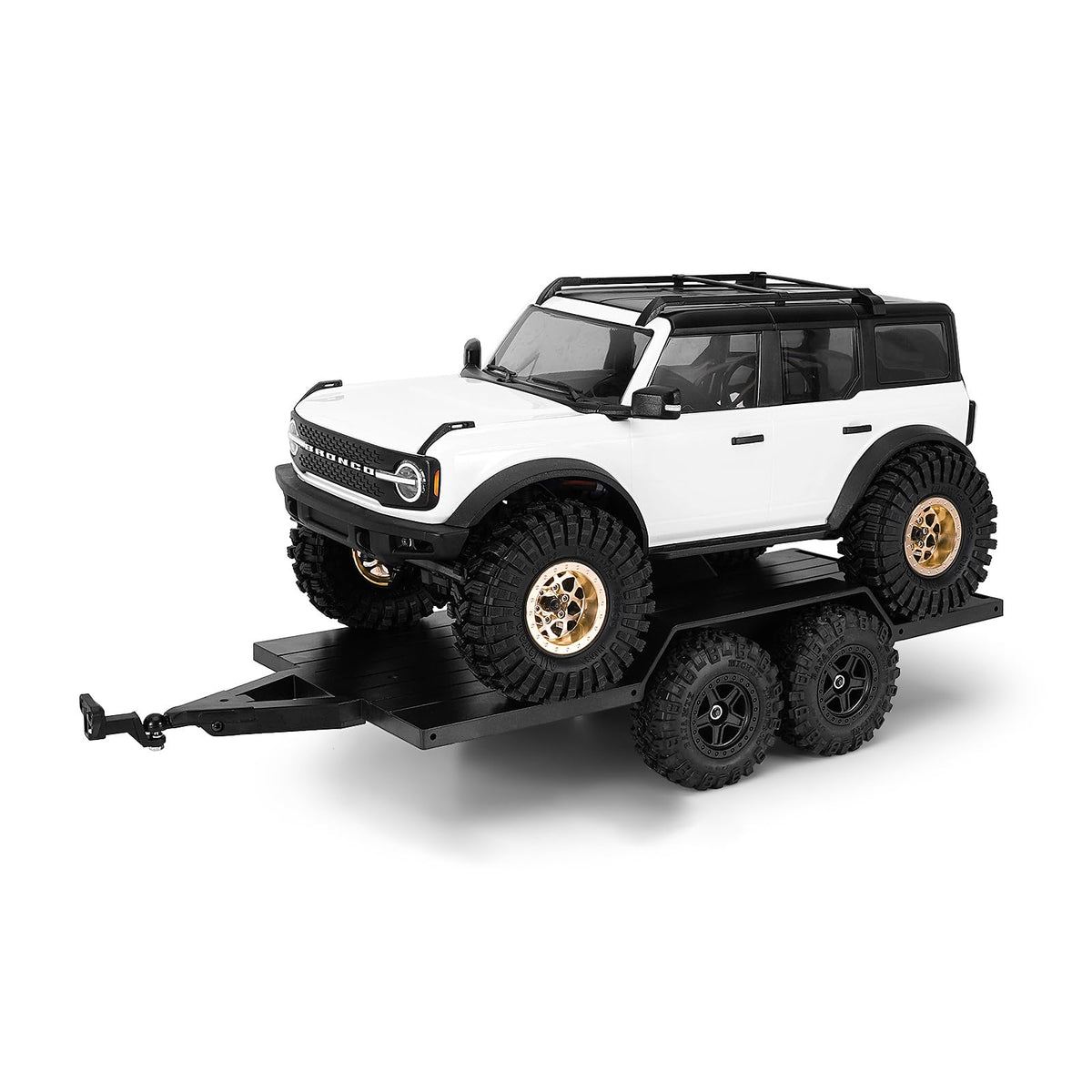INJORA easy attachment hitch lets quick, secure setup during play sessions.