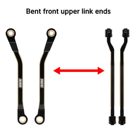 INJORA etched logo brass link enables easy identification on TRX4M.