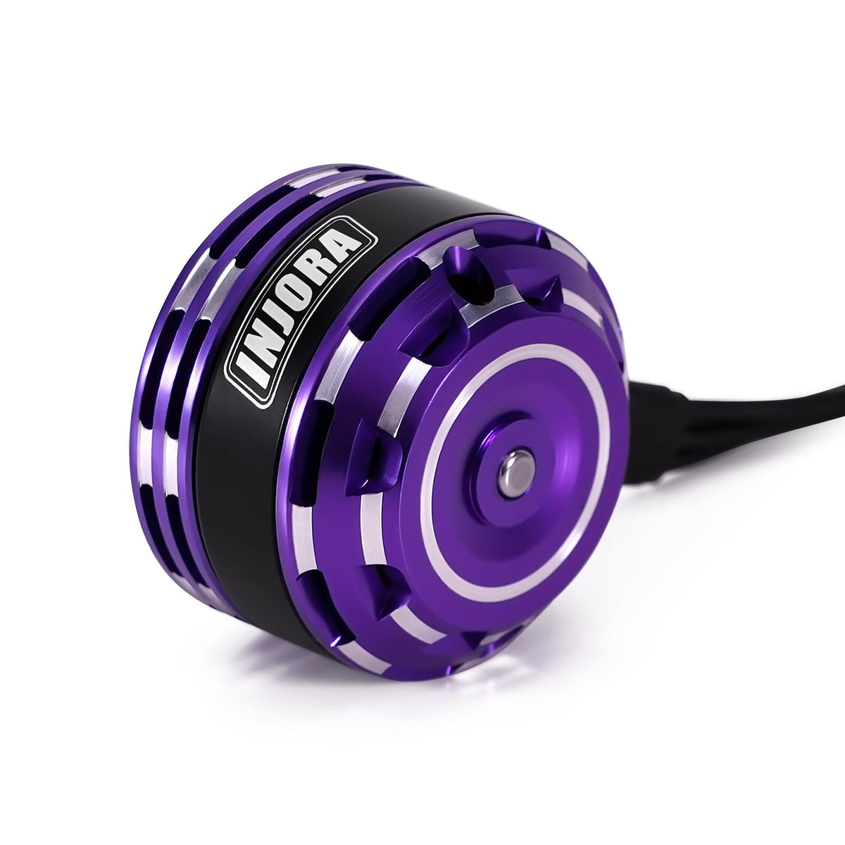 INJORA Fat Viper motor provides improved low-speed control at crawl.