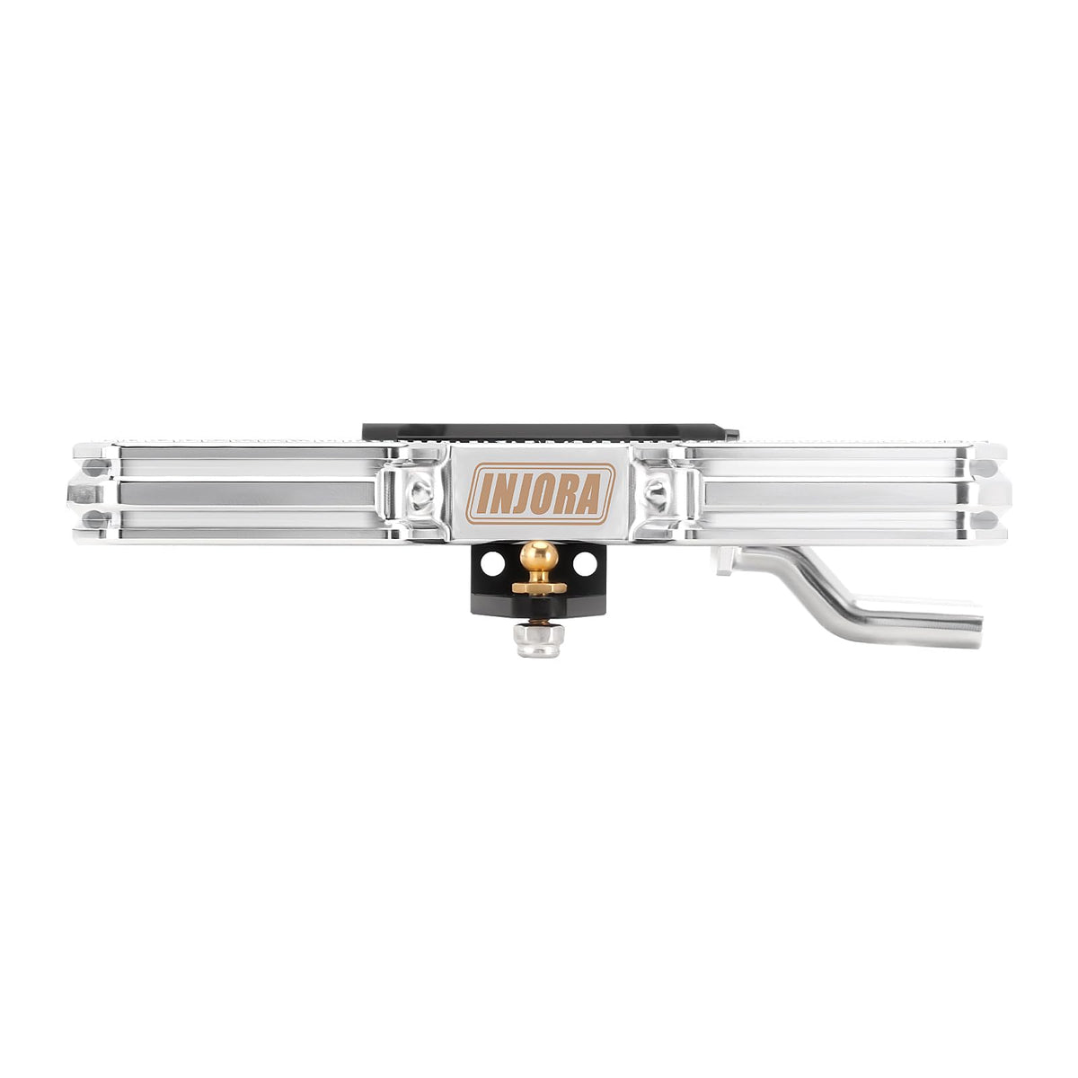 INJORA front bumper designed for stock body fit on TRX4M