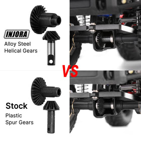 INJORA gear set packaging reveals two ready-to-install components
