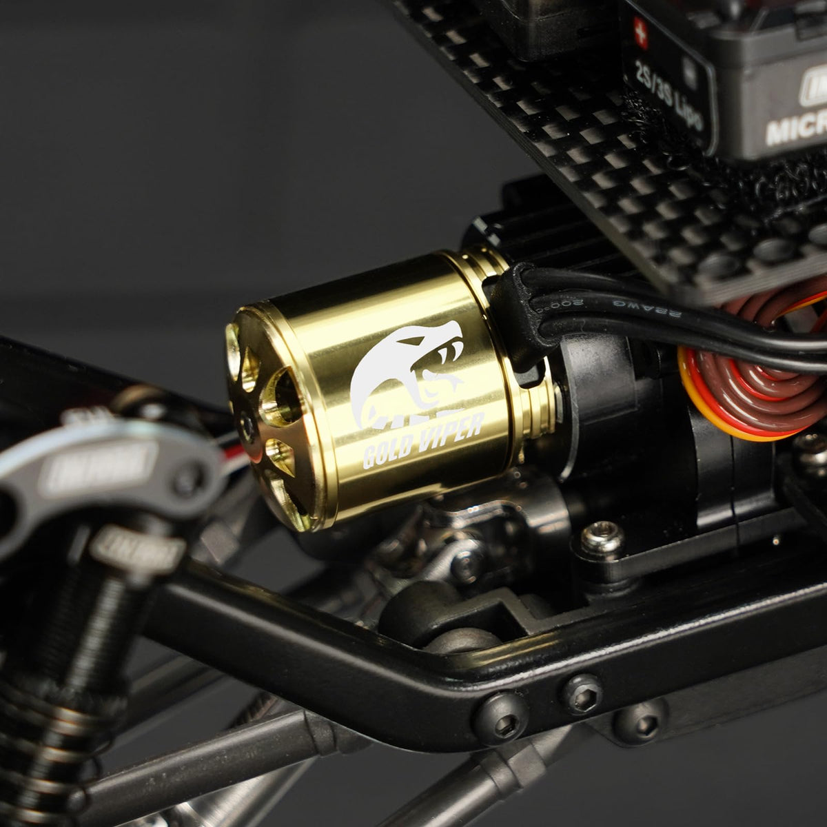INJORA Gold Viper 1721 with a 3S setup for smoother control