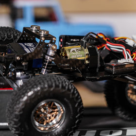 INJORA Gold Viper 1721 motor compact dimensions for SCX24 upgrades
