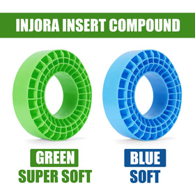 Green silicone inserts demonstrate waterproof and temperature resistant material.