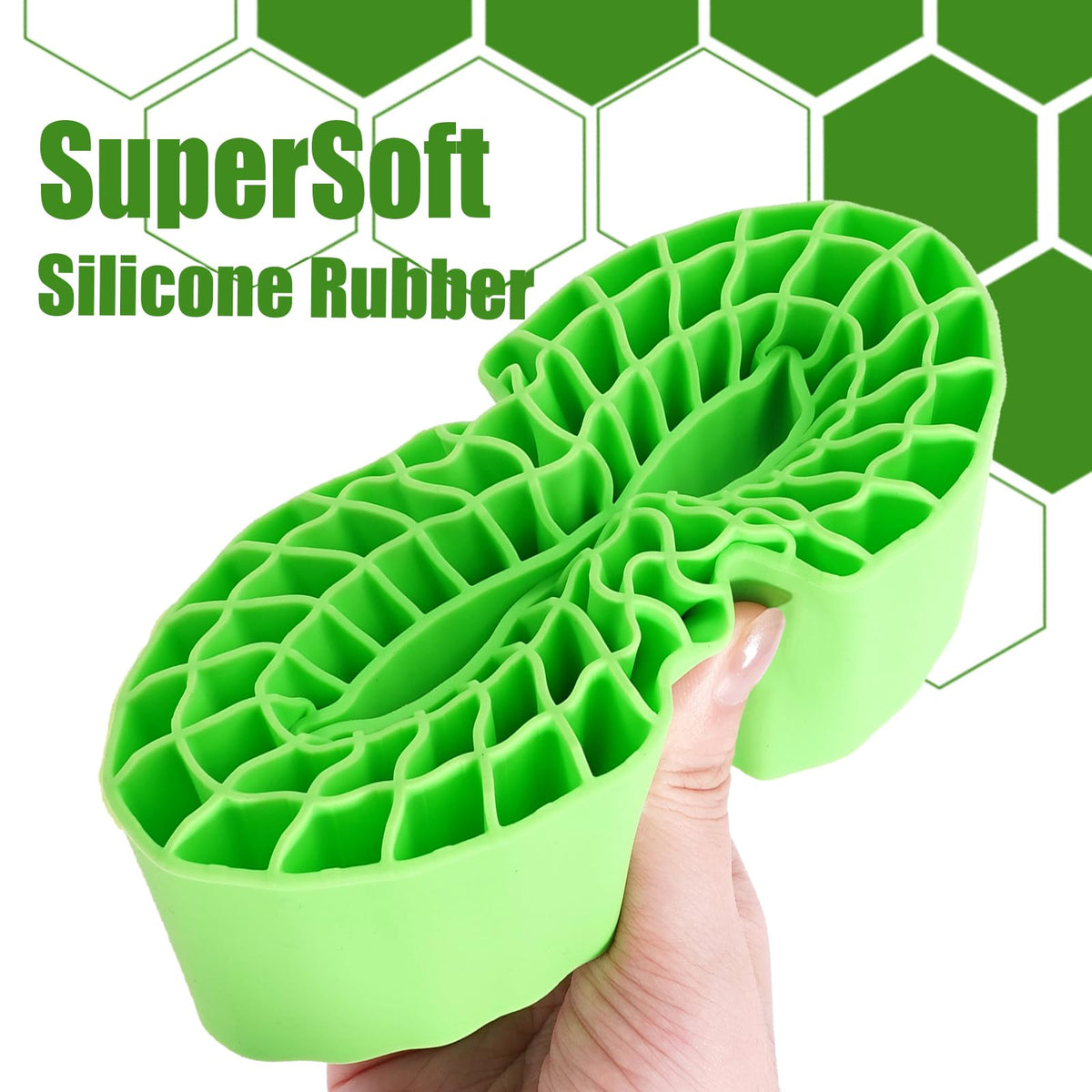 INJORA green silicone insert foam for 146-149mm tires provides reliable support and control.