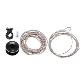 INJORA INJS022-360 aluminum winch spool emphasizes sturdy, lightweight durability