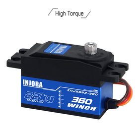 INJORA INJS022-360 core motor inside shows durable motor for smooth operation