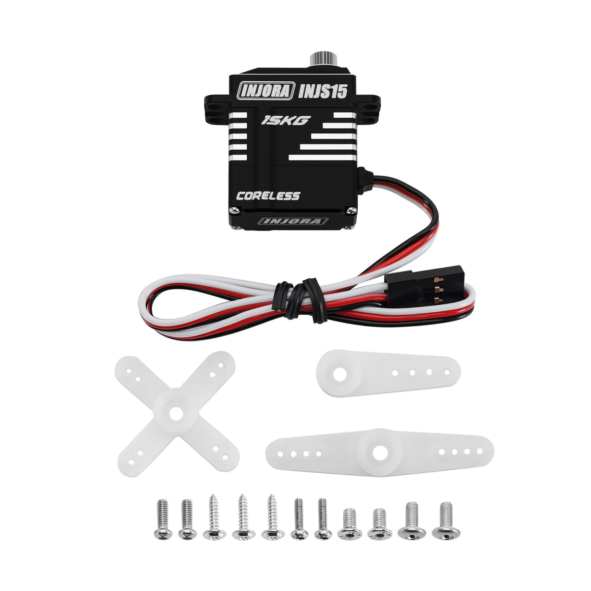 INJORA INJS15 high-torque micro servo delivers snappy steering control