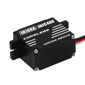 INJORA INJS480 metal gears close up for durability and smooth operation