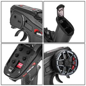INJORA INT-T6M power indicators show battery status.