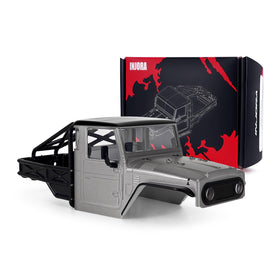 INJORA IR40-24 front view shows retro off-road styling for SCX24 builds