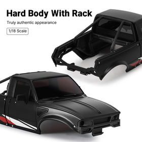 INJORA IR60 pickup shell front grille style B; enhances authentic look for TRX4M Defender Bronco