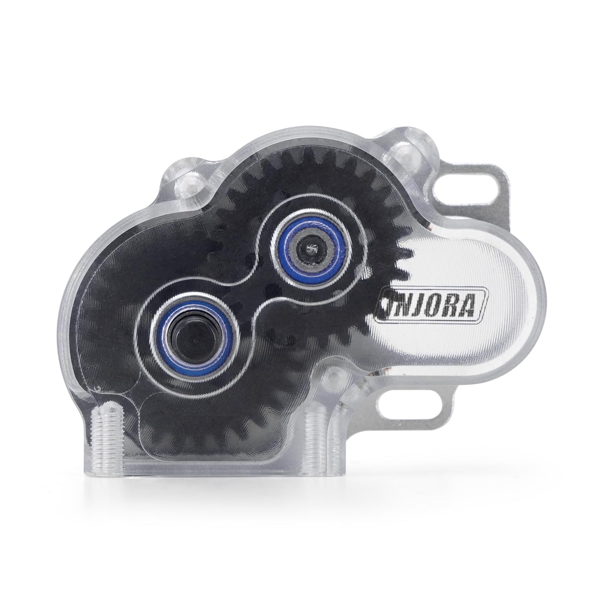 INJORA LCG transmission gearbox with clear cover for 1/10 RC crawler upgrades