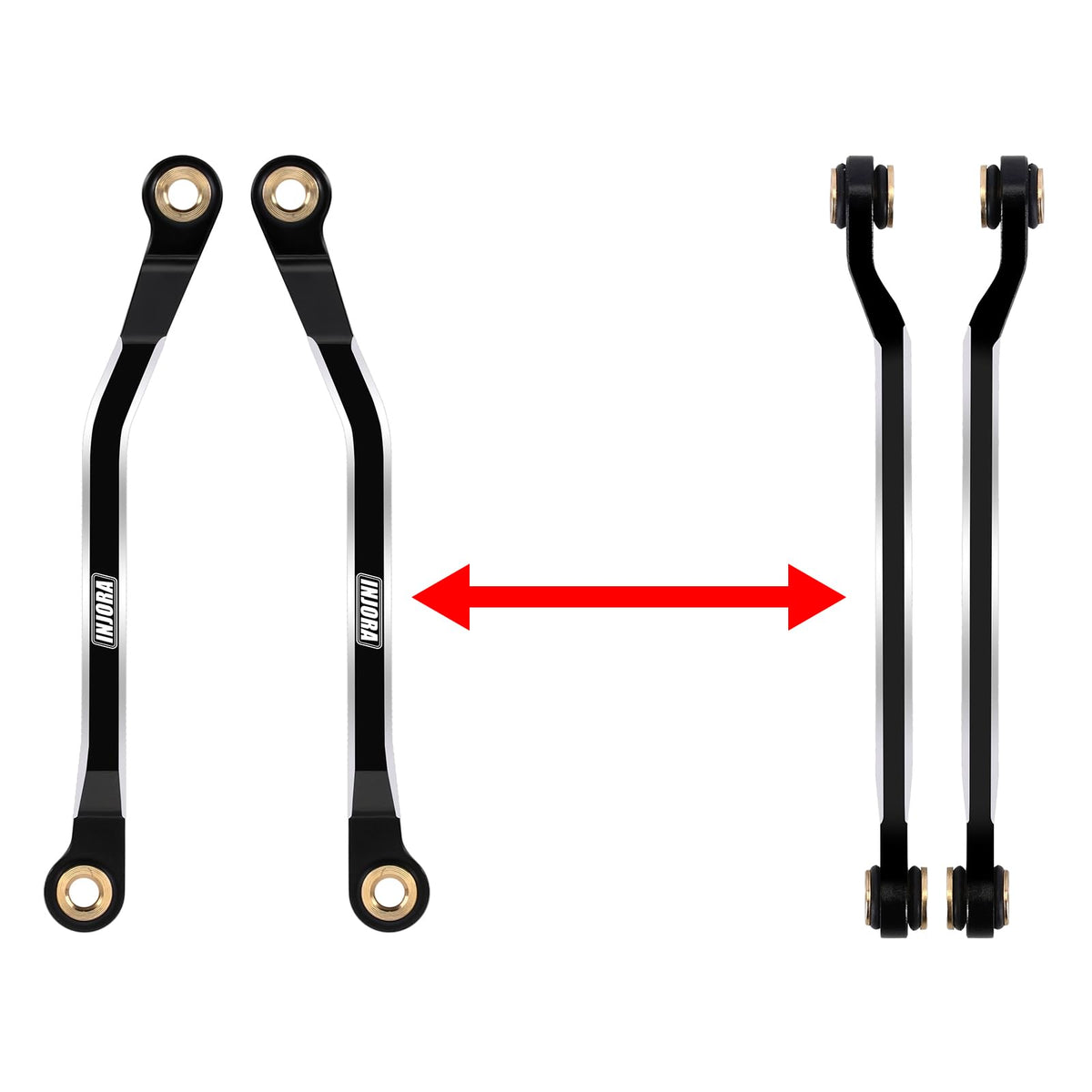 INJORA 19g weight detail emphasizing easy installation and light upgrade