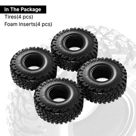 INJORA MAVERIX R/T tires weigh 95 g each for setup choices