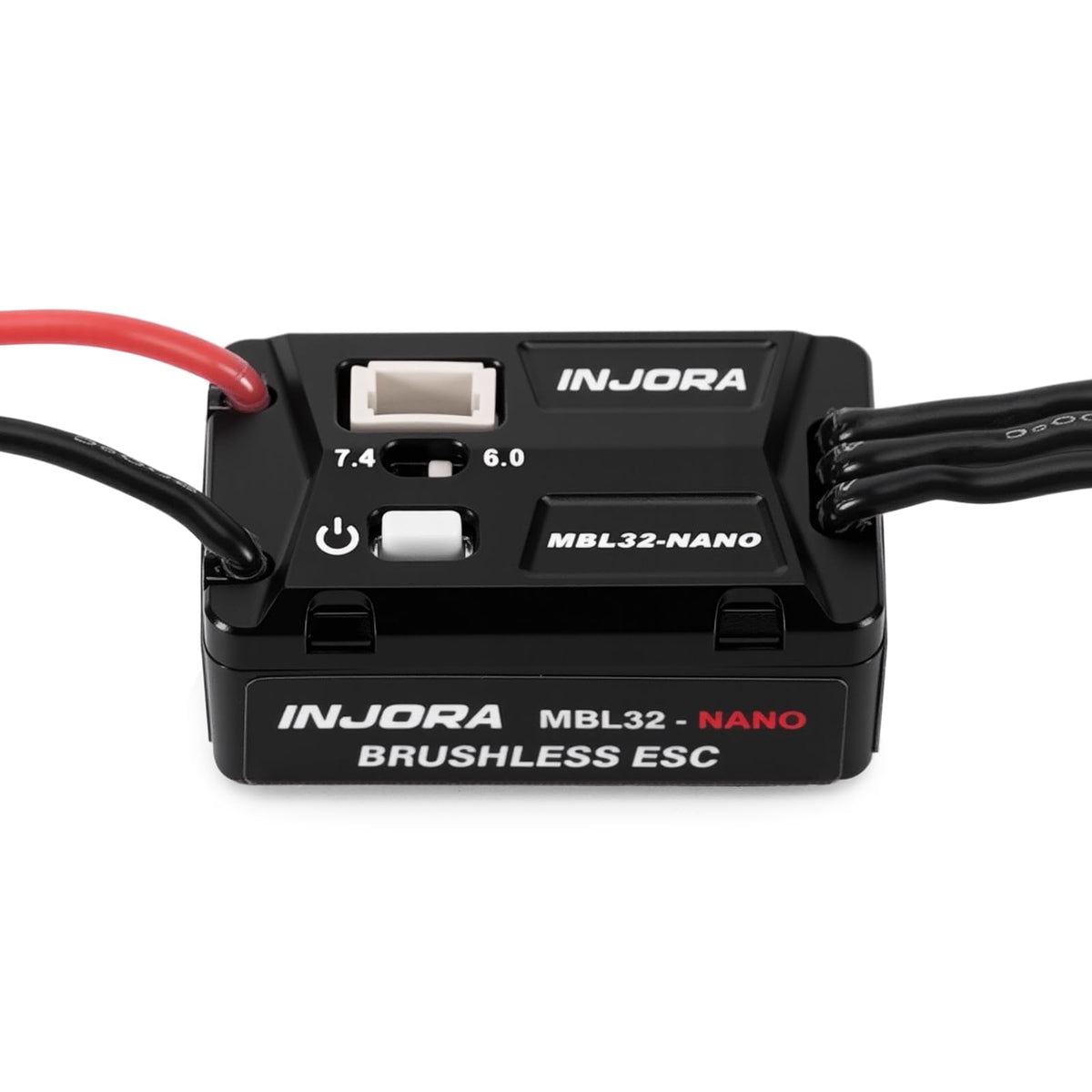 INJORA MBL32-NANO built-in BEC 6V-7.4V powers servos reliably