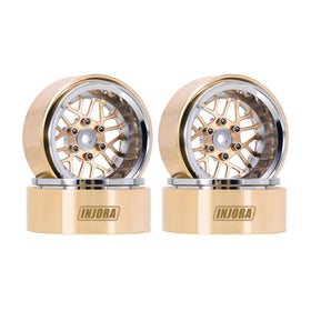INJORA ModuWheel outer diameter 33.5mm shows precise fit and improved stability.