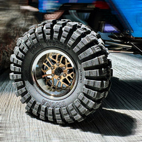 INJORA ModuWheel packaging and installation guide helps TRX4M/SCX24 upgrades.