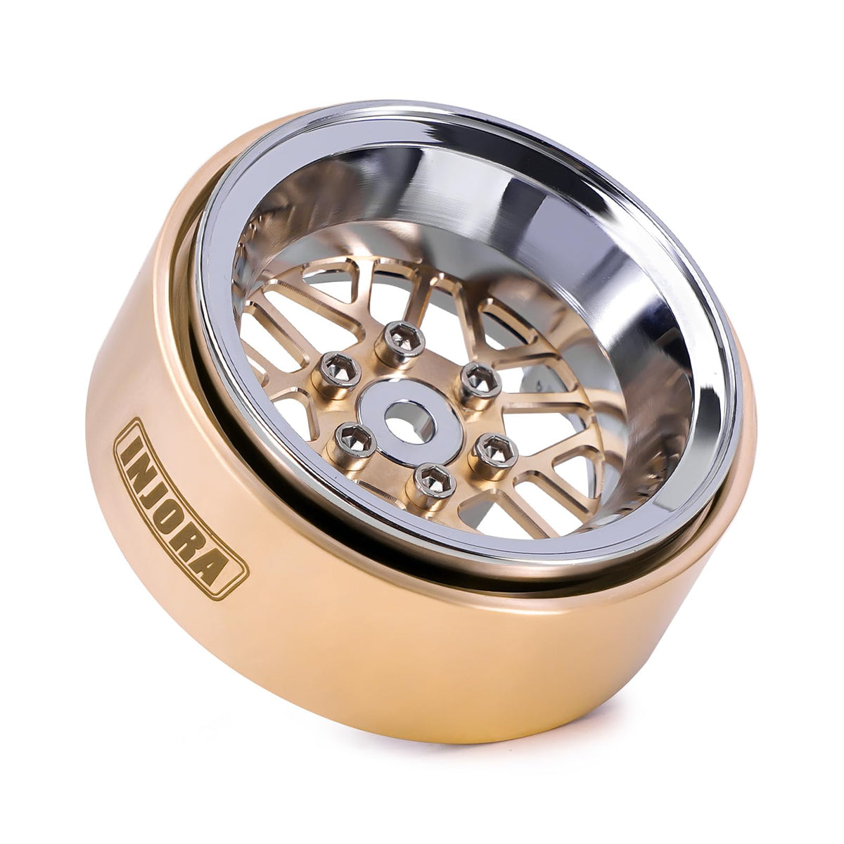 INJORA ModuWheel replaceable faces allow customization and easy maintenance.