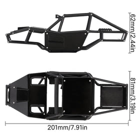 Nylon injection molded shell for TRX4M with sturdy construction