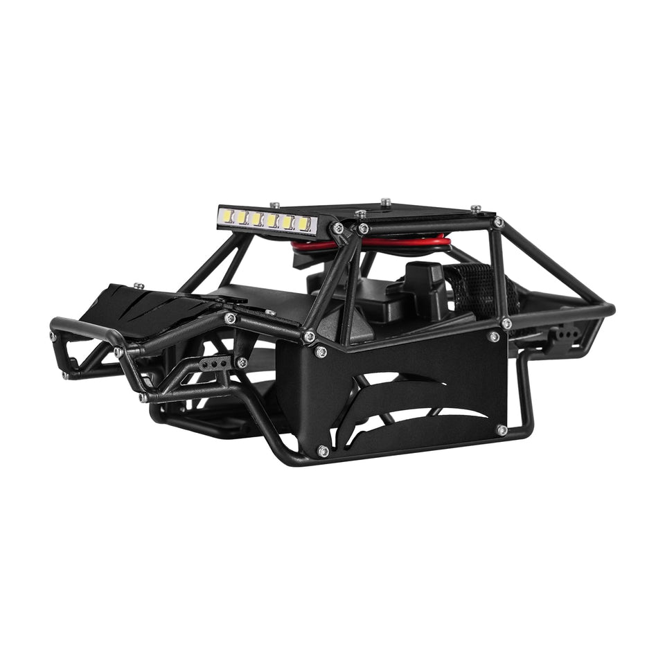 INJORA nylon rock buggy shell ready for DIY assembly and customization.
