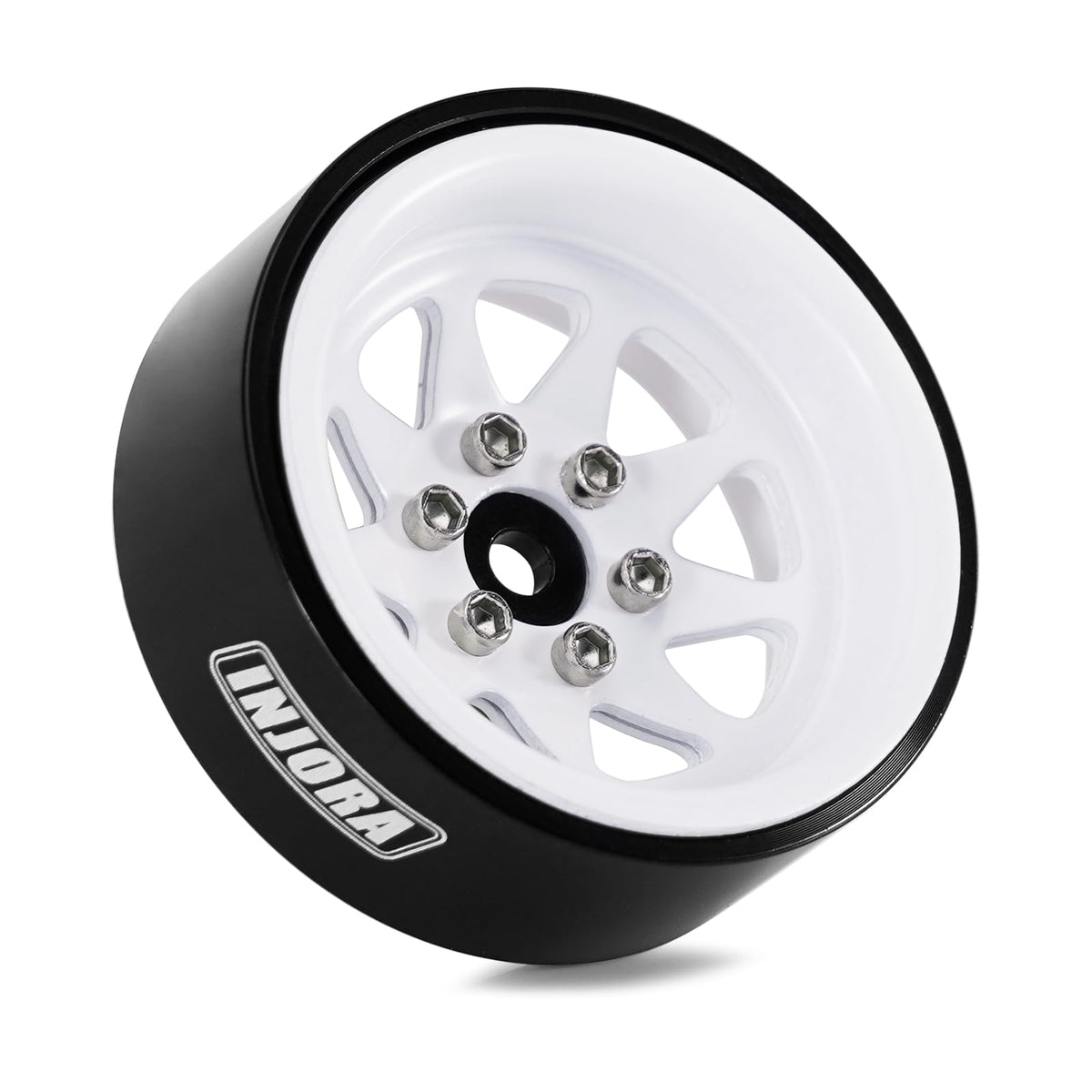 INJORA -4.05mm offset widens stance for improved stability on rough trails.